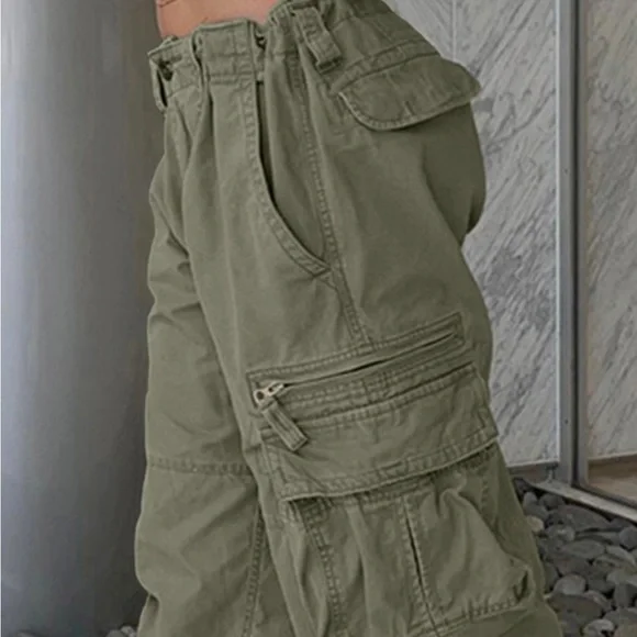 Washed Vintage Baggy Cargo Pants - Picture 3 of 3
